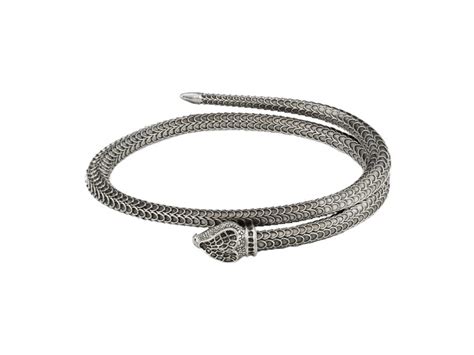 bracciali con serpente di gucci|Bracciali Gucci Serpente d'acqua per Donna .